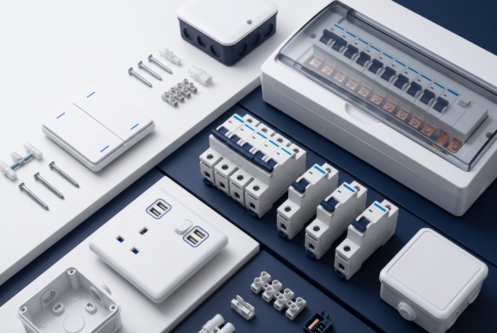Electrical fittings and wiring accessories